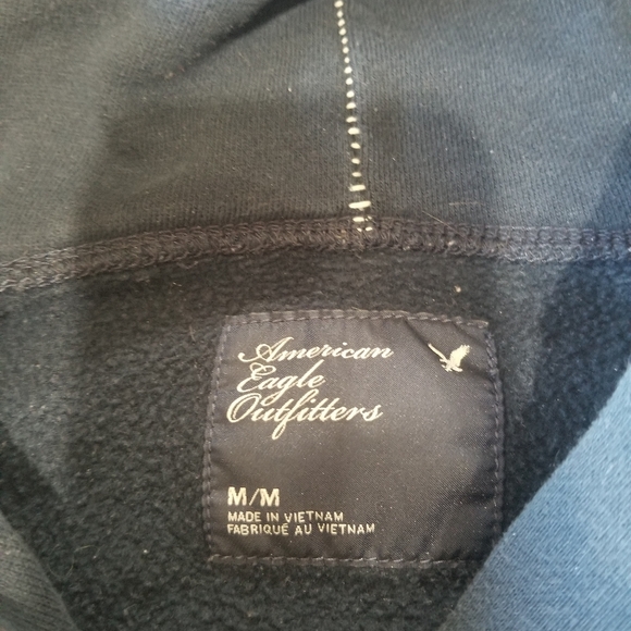 COPY - American Eagle Navy Hoodie - Picture 4 of 5